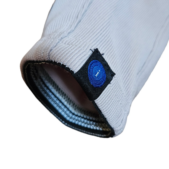 Irideon Breeches Equestrian Riding Pants Knee Patch Tan Girl's Size Large Long - Picture 4 of 9